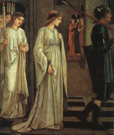 Sir Edward Burne-Jones The Princess Sabra Led to the Dragon Painting Date
